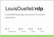 LouisOuelletrdp A xfreeRDP extension to provide a ThinClient